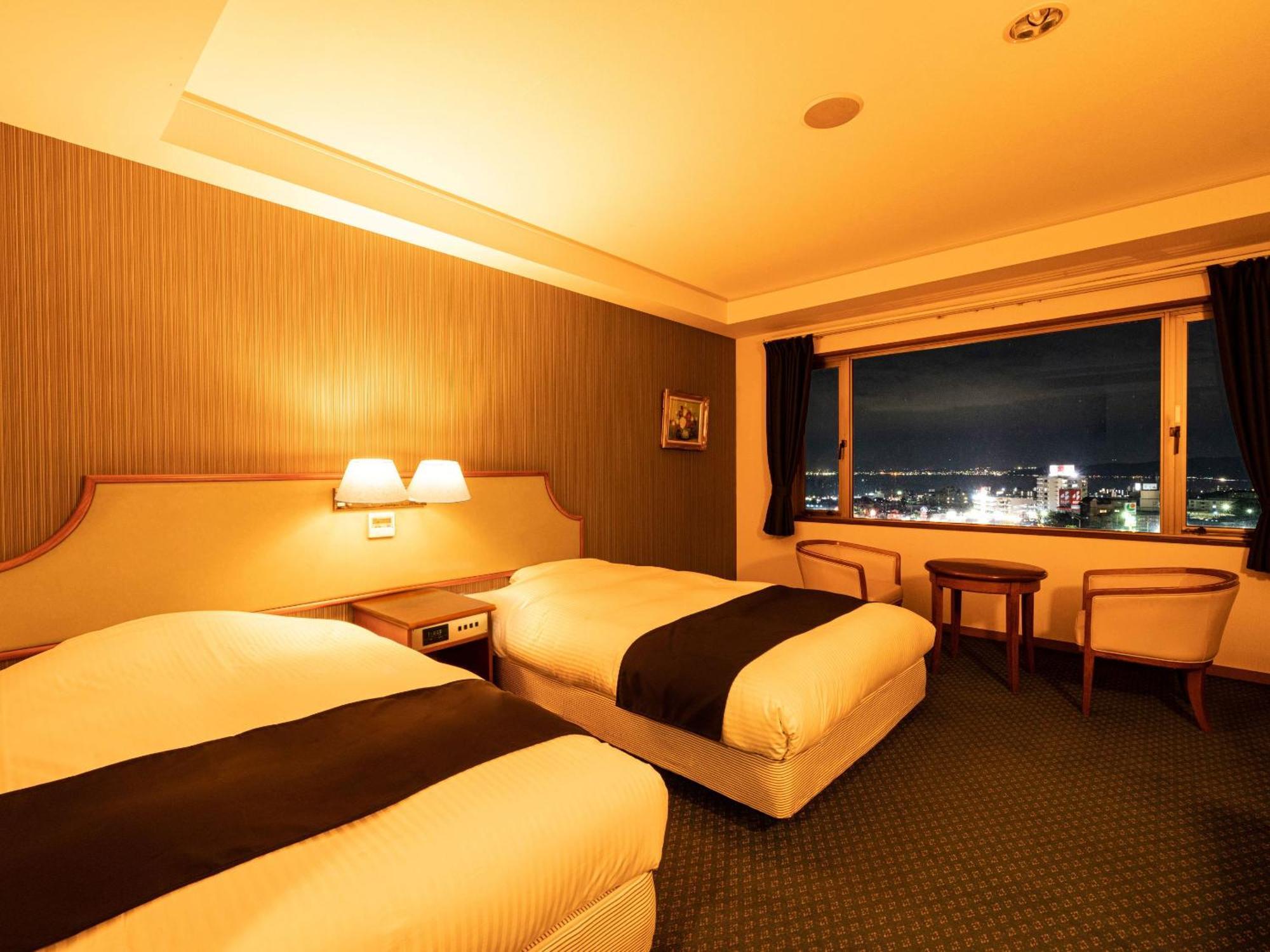 Ooedo Onsen Monogatari Premium Hotel Fugetsu Beppu Esterno foto