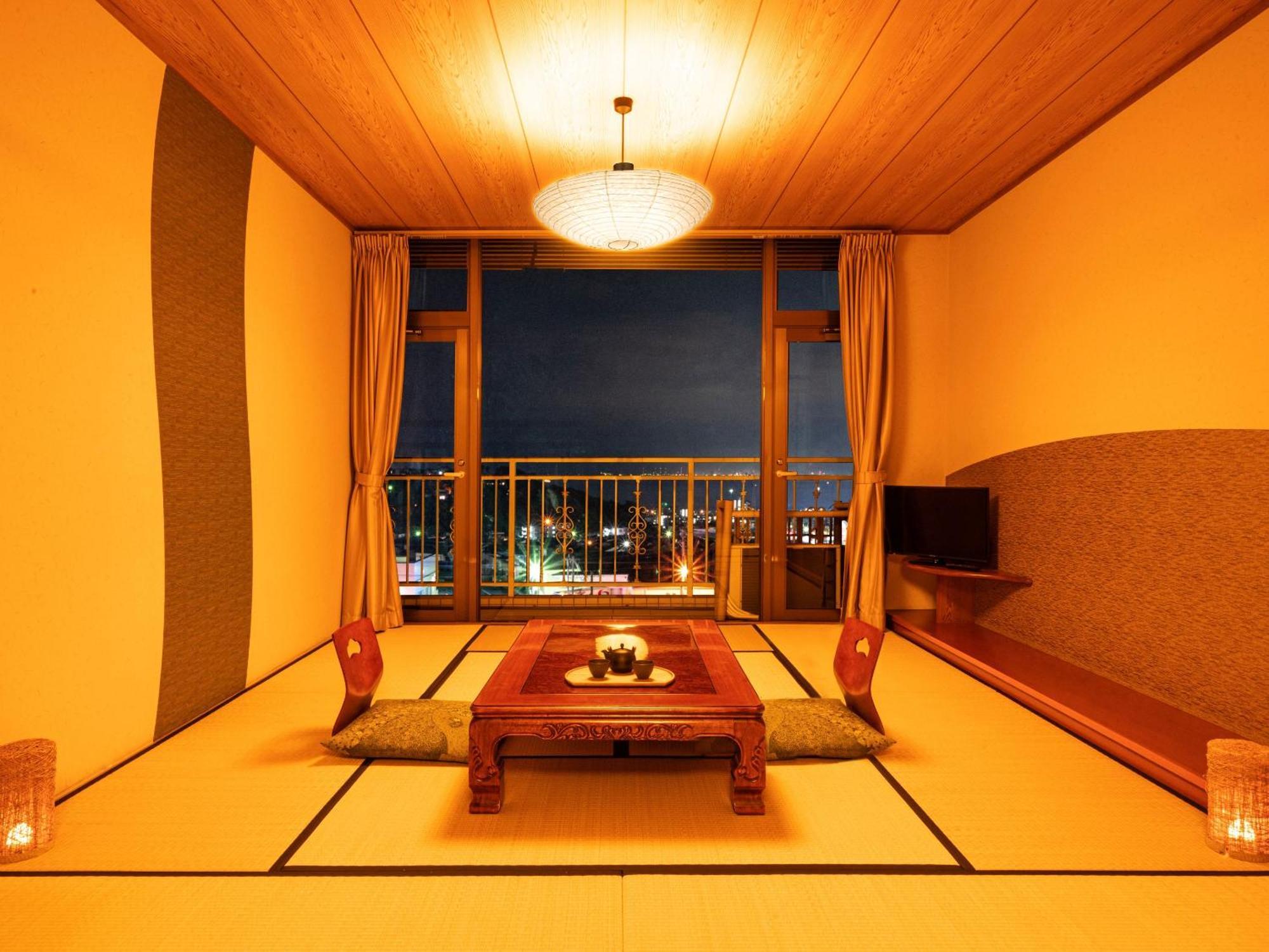 Ooedo Onsen Monogatari Premium Hotel Fugetsu Beppu Esterno foto