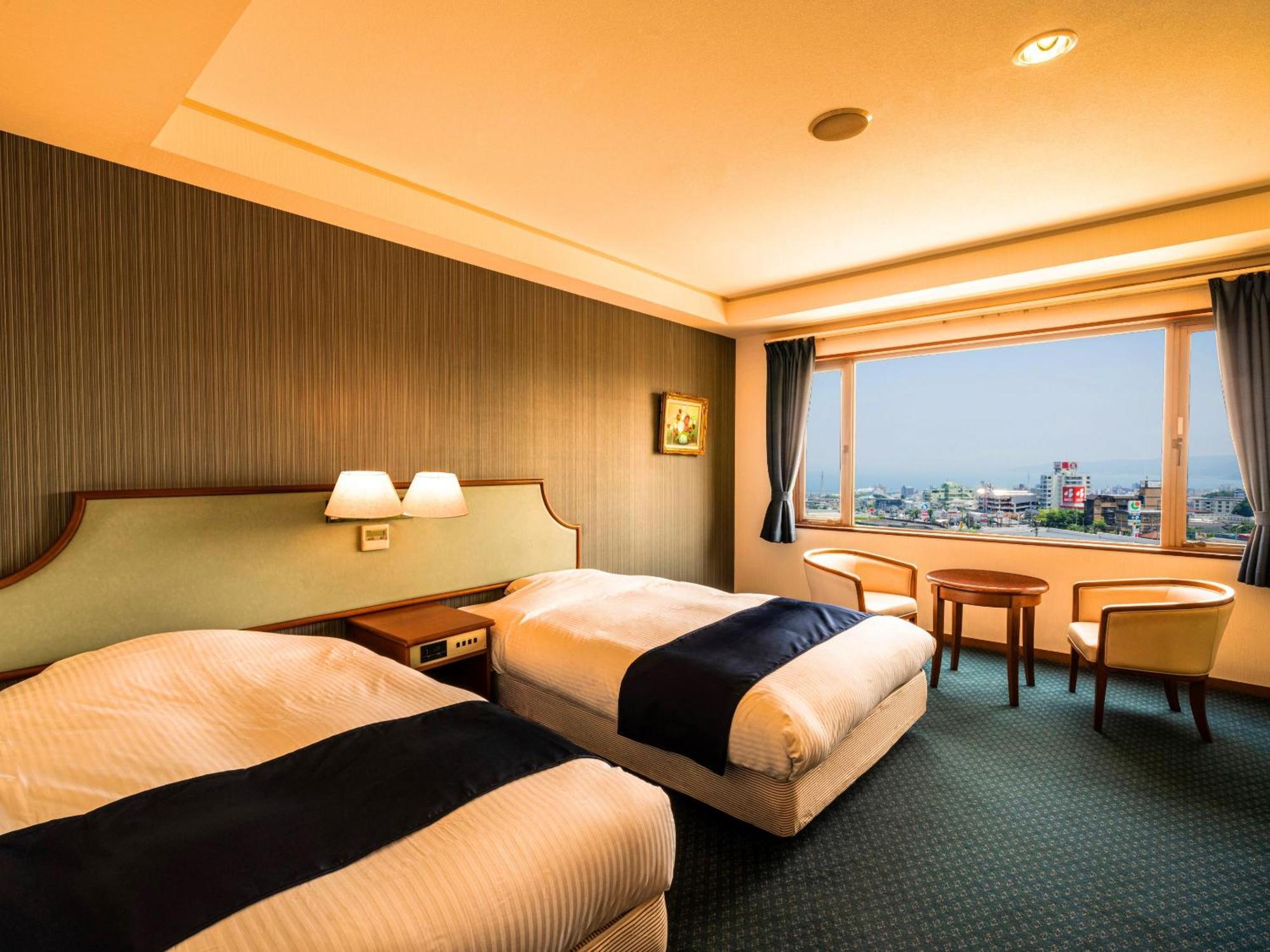 Ooedo Onsen Monogatari Premium Hotel Fugetsu Beppu Camera foto
