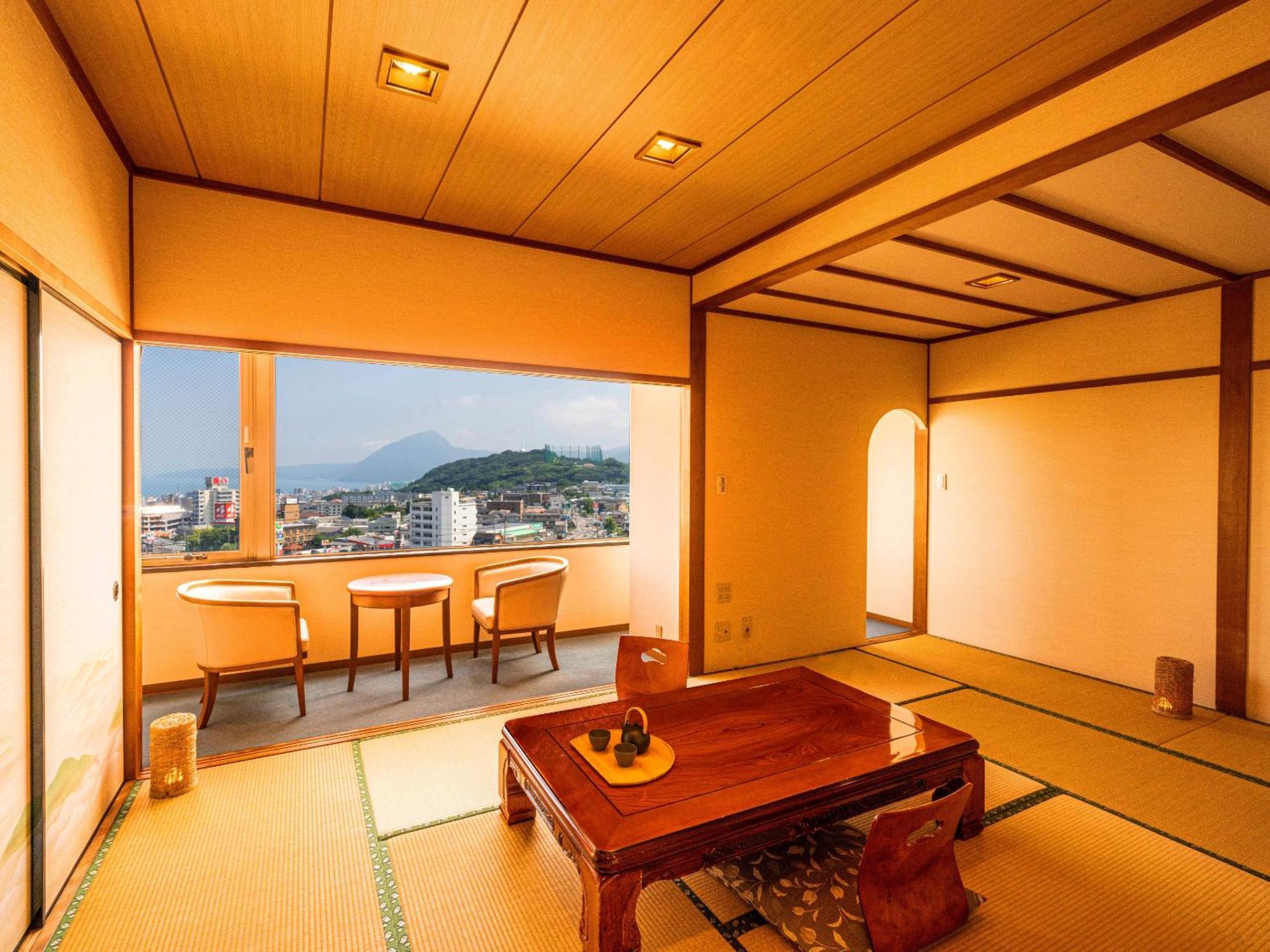 Ooedo Onsen Monogatari Premium Hotel Fugetsu Beppu Camera foto