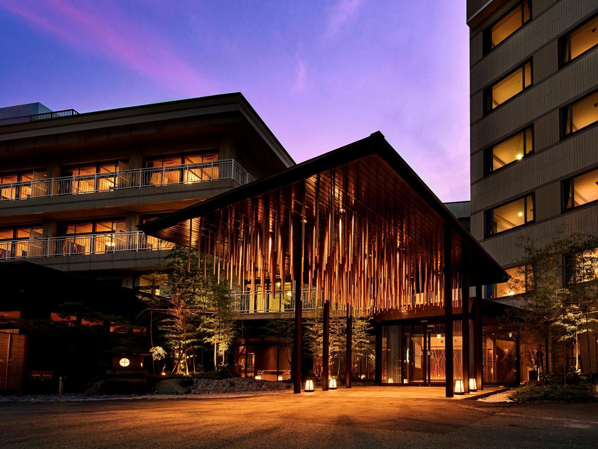 Ooedo Onsen Monogatari Premium Hotel Fugetsu Beppu Esterno foto