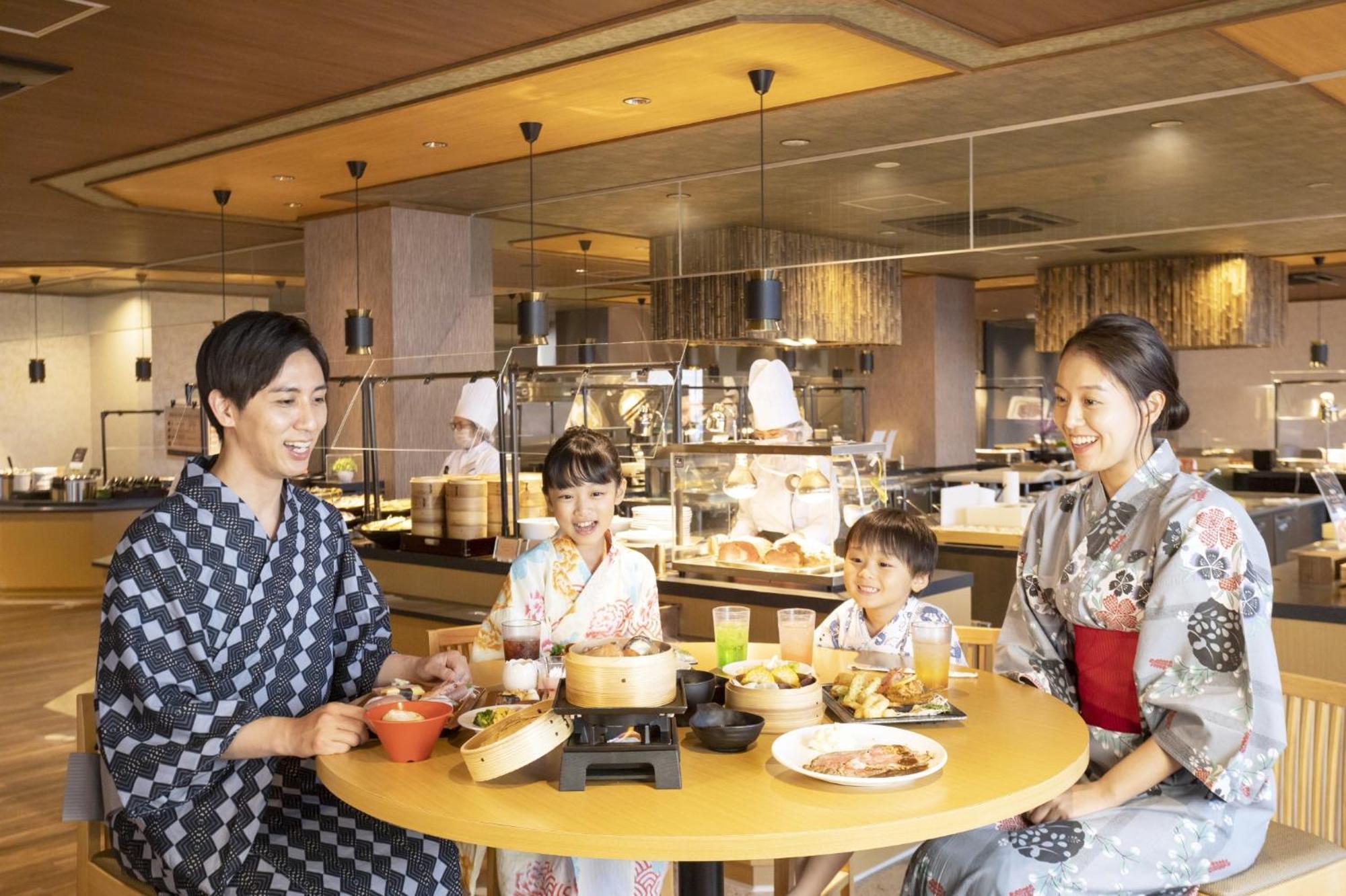 Ooedo Onsen Monogatari Premium Hotel Fugetsu Beppu Esterno foto