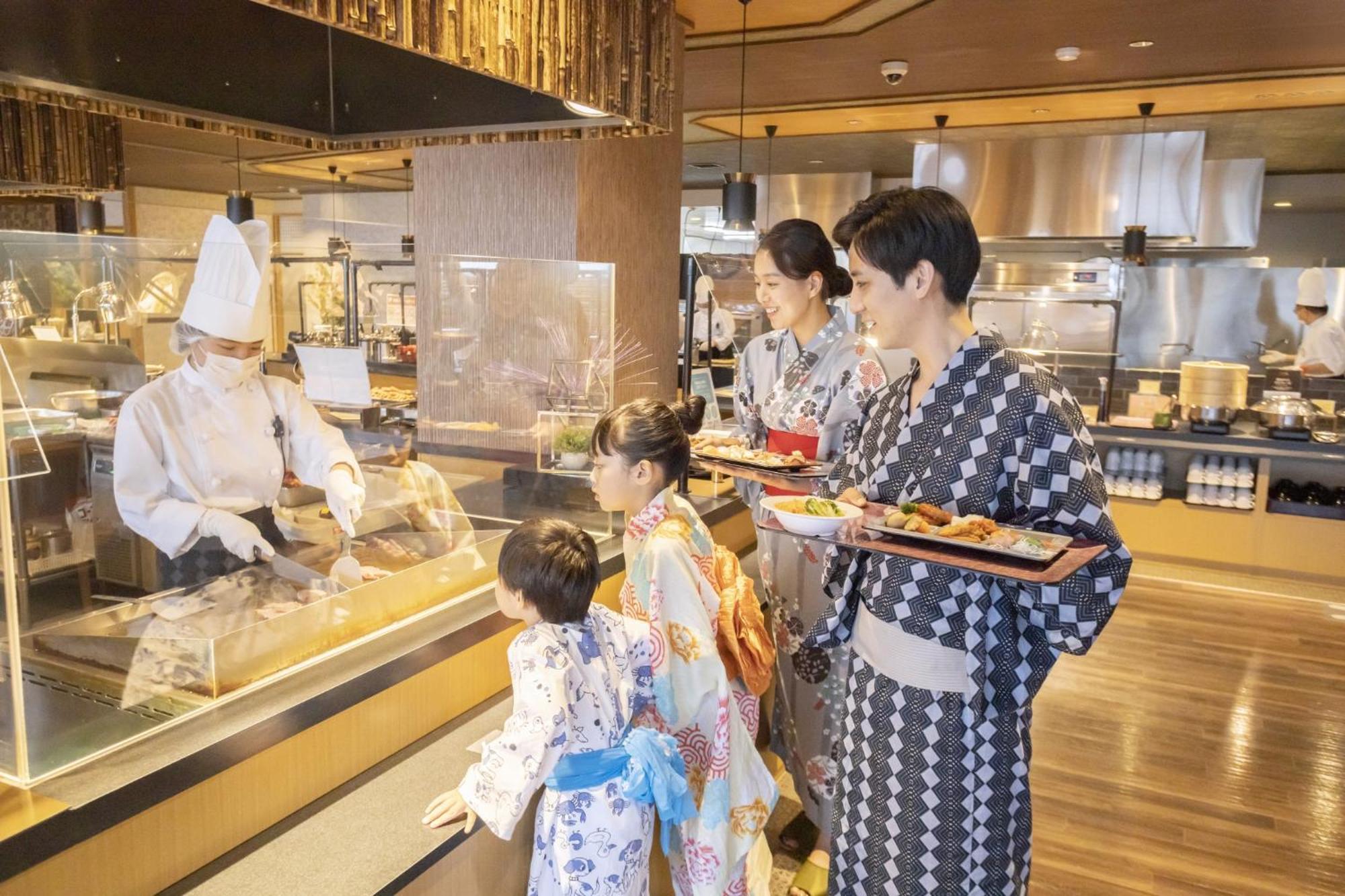Ooedo Onsen Monogatari Premium Hotel Fugetsu Beppu Esterno foto